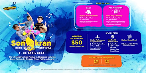 Songkran Kids Festival 2024 primary image