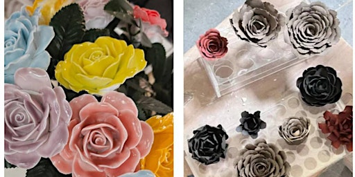 Imagen principal de Pottery Workshop: Creating Ceramic Flowers for Mother's Day