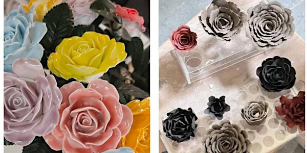 Pottery Workshop: Creating Ceramic Flowers for Mother's Day