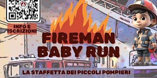 Imagem principal do evento FIREMAN BABY RUN‍‍ La staffetta dei piccoli pompieri