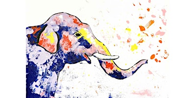 Paint & Pub Night -  Colourful Elephant primary image