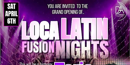 LOCA LATIN FUSION NIGHTS KICK OFF primary image