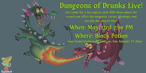 Image principale de Dungeons of Drunks Live!