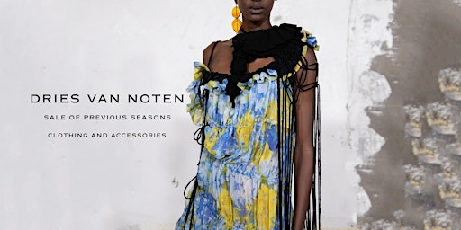 Imagem principal do evento Sale of Previous Seasons Clothing and Accessories - Dries Van Noten