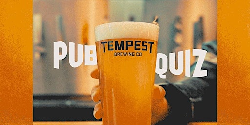 Tempest Taproom Quiz (May) primary image