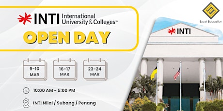 Hauptbild für INTI International University & Colleges Open Day