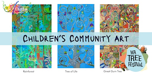Primaire afbeelding van WA Tree Festival - Children's community art @ AH Bracks Library