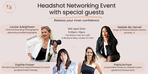 Imagem principal do evento Headshot Networking Event - Release Your Inner Confidence