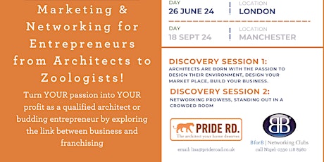 Marketing & Networking for Entrepreneurs &/or Architects LONDON