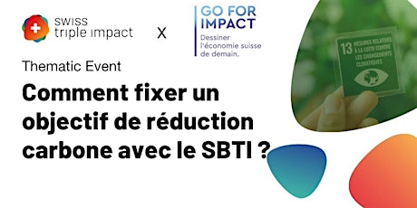 STI Thematic Event - Objectif réduction carbone avec SBTI -25.04.24 (FR) primary image