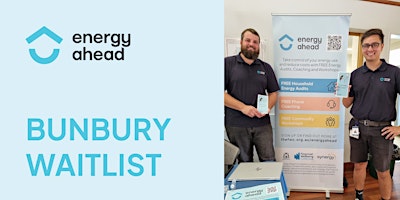 Bunbury Waitlist - Energy Ahead Workshop primary image