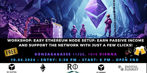 Imagen principal de Workshop: Easy Ethereum Node Setup: Earn Passive Income and Support the ETH