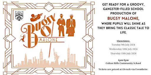 Primaire afbeelding van Bugsy Malone, 10th July