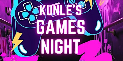 Kunle’s Games Night - April primary image