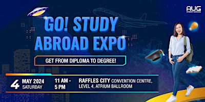 Go! Study Abroad Expo - 4 May 2024 primary image