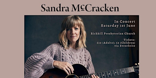Hauptbild für Sandra McCracken in Concert