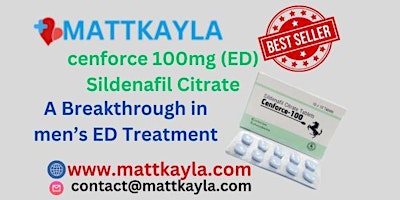 Imagen principal de cenforce 100mg (ED) Sildenafil Citrate