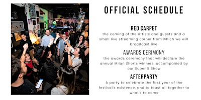 Imagen principal de MILAN SHORTSxART MALL - Annual Awards Cerimony