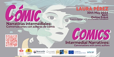Imagem principal do evento Conversations with Comic Authors: Laura Pérez Granel