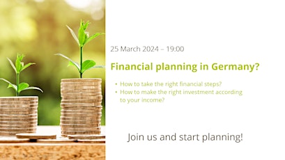 Financial planning in Germany?