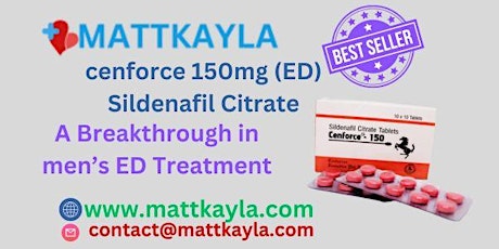 cenforce 150mg (ED) Sildenafil Citrate