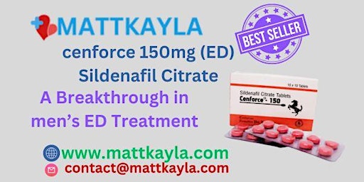 cenforce 150mg (ED) Sildenafil Citrate primary image