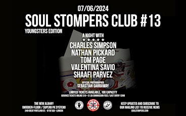 SOUL STOMPERS Club #13 (Youngsters edition)