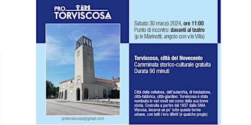 Imagen principal de Torviscosa, città del Novecento