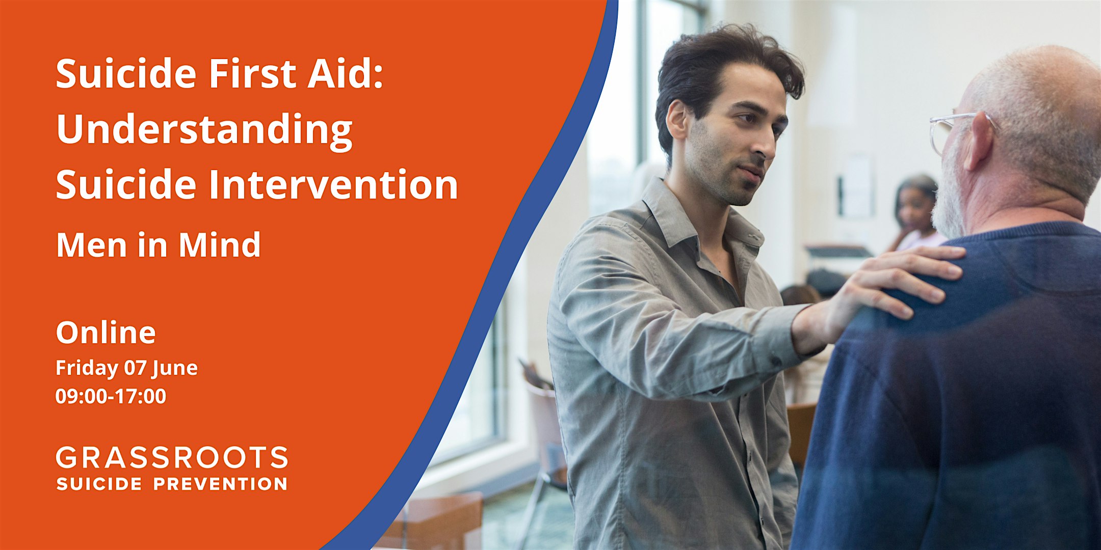 Suicide First Aid: Understanding Suicide Intervention – Men in Mind