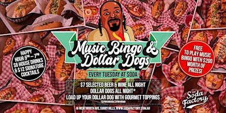 Tuesdays @ The Soda Factory // Free Entry + Free Drink // Sydney VIP List