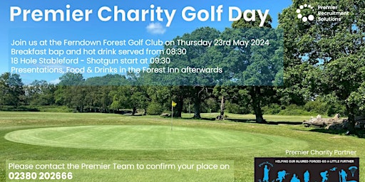 Premier Recruitment Solutions Charity Golf Day primary image