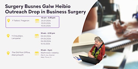 Outreach Drop in Business Surgery - Tregaron