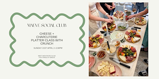 Primaire afbeelding van Cheese + Charcuterie Platter Class with Crunch