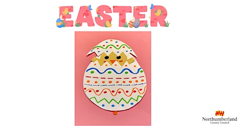 Immagine principale di Easter Crafts at Prudhoe Library 