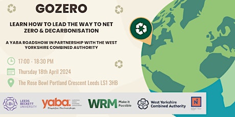 GoZero: How Small Businesses Can Lead the Way to Net Zero & Decarbonisation primary image