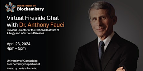 Fireside Chat with Dr. Anthony Fauci