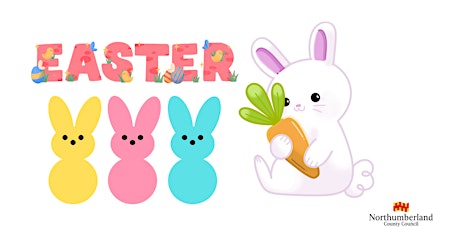 Cramlington Library Easter Crafts event