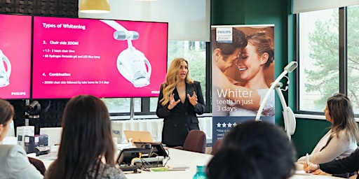 Imagem principal de Teeth Whitening Training for Hygienists, Therapists & Dentists @Philips HQ