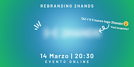 Presentazione nuovo logo 2hands  primärbild