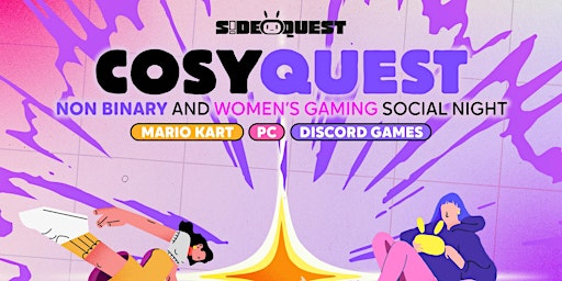 Immagine principale di Cosy Quest : Women and Non-binary Social Night (Leciester City) 