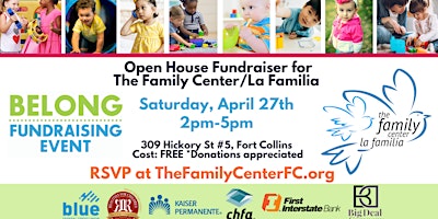 Immagine principale di BELONG- an Open House Fundraiser for The Family Center 