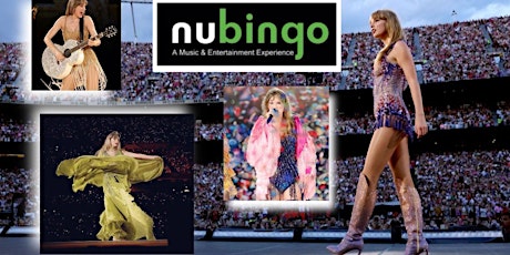 TAYLOR SWIFT MUSIC BINGO featuring NUBINGO!