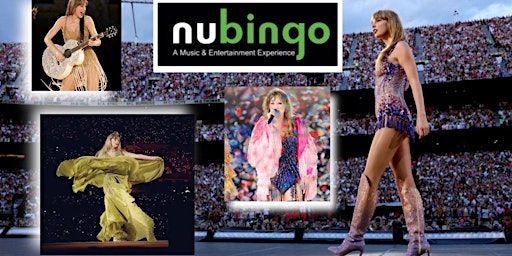 Imagen principal de TAYLOR SWIFT MUSIC BINGO featuring NUBINGO!