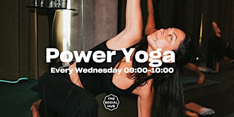 Power yoga class