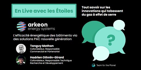 En live avec les Etoiles - Arkéon Energy (Team for the Planet)