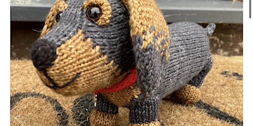 Improvers Knitting- Tilly the Sausage dog! (Amigurumi) primary image