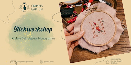 Hauptbild für Stickworkshop