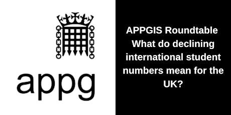 APPG for International Students: Roundtable with the education sector primary image