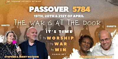 Imagem principal do evento Passover 5784 - The War is at the Door