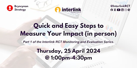 Quick and Easy Steps to Measure Your Impact (in person)